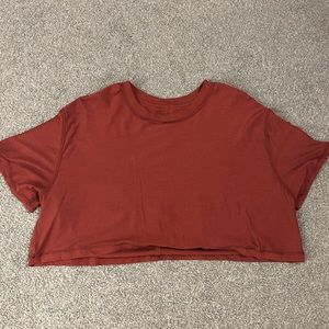 Lululemon Cropped All Yours Tshirt